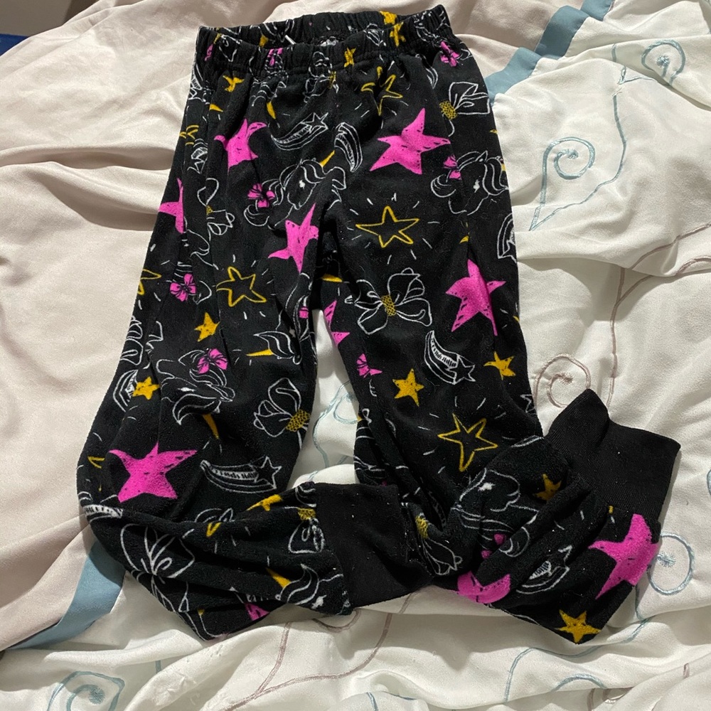 Plush star Pj bottoms
